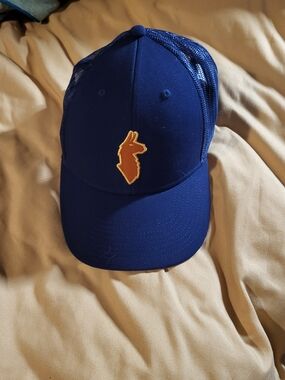 EUC, Cotopaxi Navy Mesh Trucker Cap